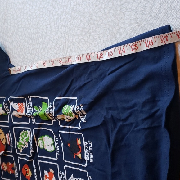 Super Mario Screen Print T-shirt Size M (38/40) - NWT - Picture 5 of 6